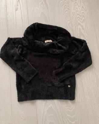 Maglia nera Please taglia unica