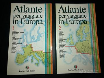 Atlante per viaggiare in Europa 1 2 - Touring Club