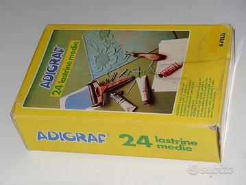 22 lastre di Adigraf Adica Pongo da 23,5 x 15 cm.