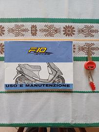 Libretto "Uso e man." Malaguti F10 + chiave 
