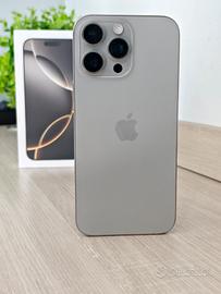 IPHONE 16 PRO MAX 256GB BATTERIA 100 %