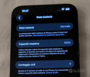 iPhone 15 Pro Max 1TB Titanio Blue - AB -🔋Nuova