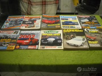 Riviste Inglesi e Francesi auto classiche/sportive