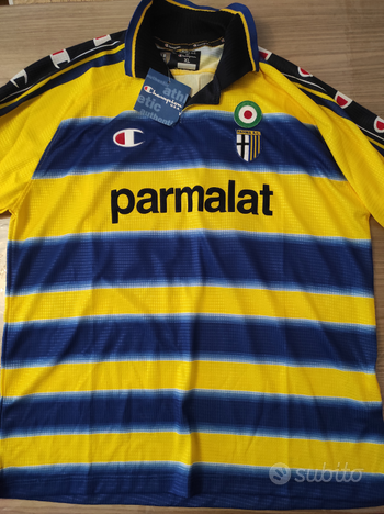 Maglia Parma 1999/2000 Amoroso XL usato  Terni