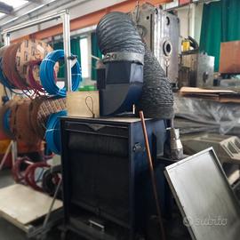 Aspiratore per polveri di grafite