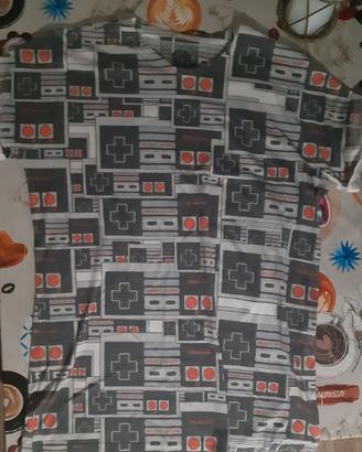 Maglietta nintendo 8 bit joystick originale tg L