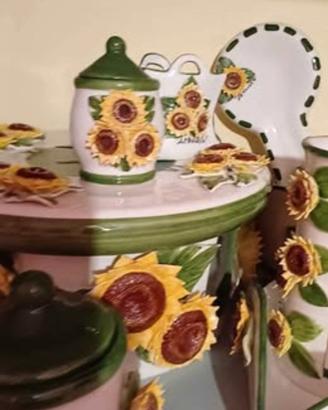 Set da cucina in ceramica fatti a mano 