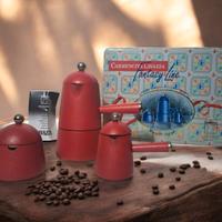 Set Carmencita Lavazza, moka, scatola in latta