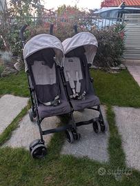 Passeggino gemellare leggero Inglesina Twin Swift 