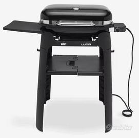 Barbecue elettrico Weber Lumin con supporto