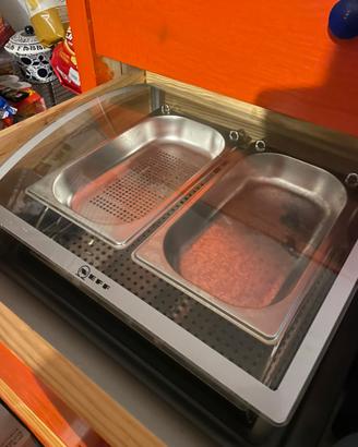 Kit per cottura a vapore in forno