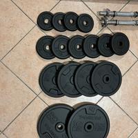 Set pesi + bilancieri + manubri
