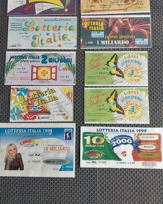 BIGLIETTI LOTTERIA ITALIA