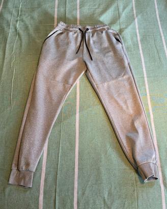 Pantaloni Tuta Joggers grigio chiaro taglia S