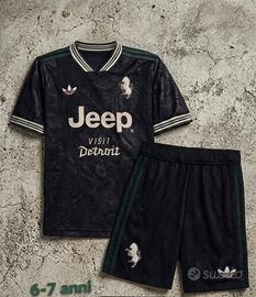 Maglia e pantaloncino Juve 2026 6-7 anni nuovo