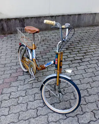 Bicicletta d'epoca morbidella saltafoss