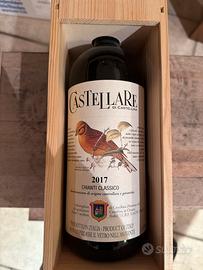 Vino chianti 2017 magnum
