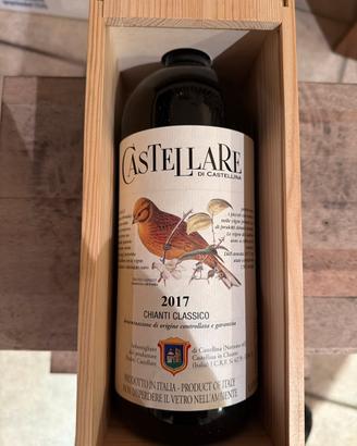 Vino chianti 2017 magnum