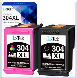 LxTek 304XL 304 XL per HP 304 XL Deskjet 3762