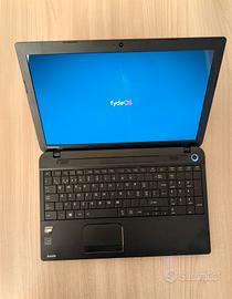 Toshiba 15.6" stile Chromebook + caricabatterie