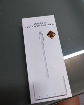 adattatore lettore schede SD/tf/USB 4 per iPhone 