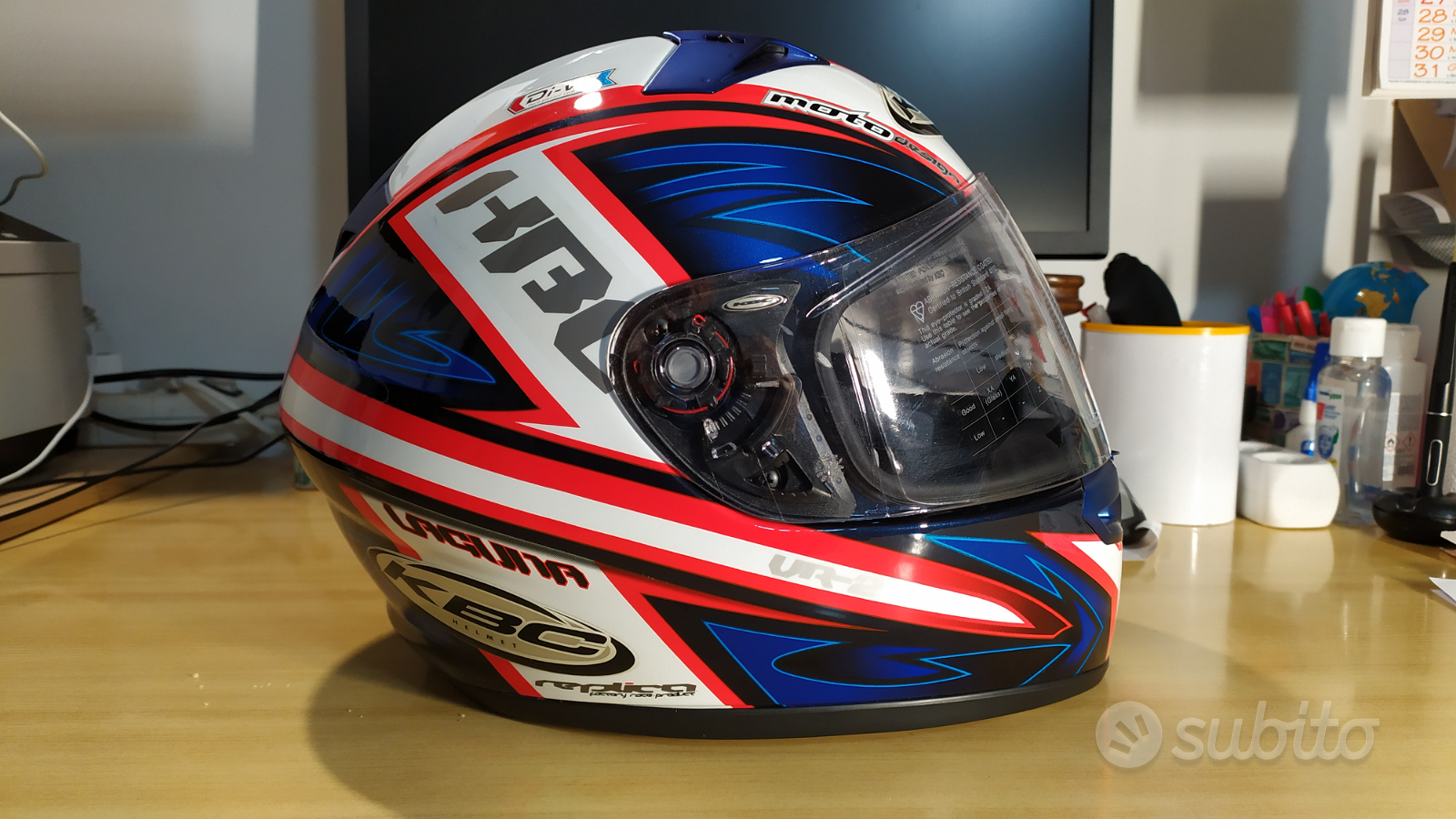 Casco KBC VR-2 Replica Matt Mladin #NUOVO tratt Accessori Moto