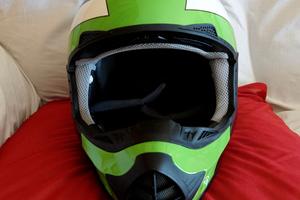 Casco Moto Cross Enduro Afx FX-17 Vintage Kawasaki