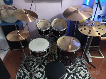 Batteria acustica Pearl Roadshow + Paist pst7