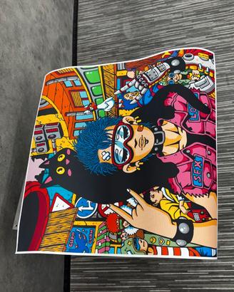 Stampa Limitata "Rock the City" 60x60