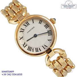 CARTIER Vendome Ladies 24MM yellow gold 18KT rare