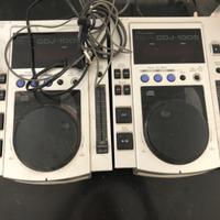 Coppia Pioneer CD DJ 100S