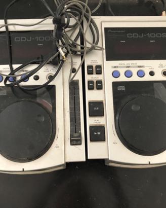 Coppia Pioneer CD DJ 100S