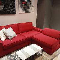 Divano 3 posti con poltrona penisola reversibile