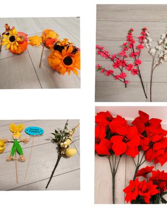 box set fiori finti artificiali 