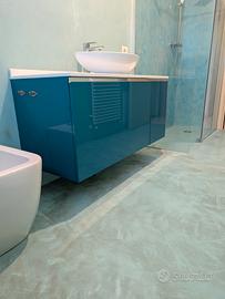 mobile bagno sospeso