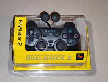 Controller Pad DualShock 2 PS2 PS1 + 2 Grip Thumb