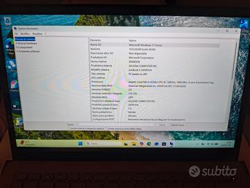 Laptop ultraportatile Asus UX391UA