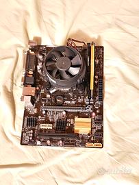 scheda madre CPU e RAM 2x8gb Intel i5 4460