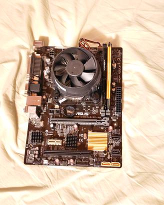 scheda madre CPU e RAM 2x8gb Intel i5 4460