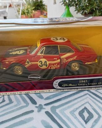 Alfa romeo super sprint Gta 1965 scala 1/18