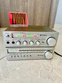 HITACHI amplificatore e tuner