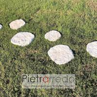 Passi giapponesi anticati per arredo giardino