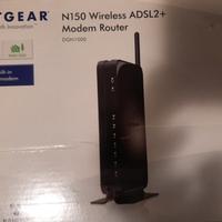 Router Modem Netgear N 150 Wireless ADSL2+