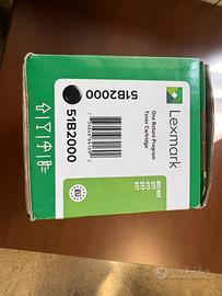 Toner Lexmark per stampante