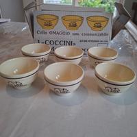 COCCINI mulino bianco nuovi+ vassoio 
