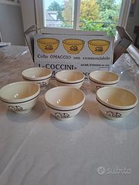 COCCINI mulino bianco nuovi+ vassoio 