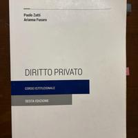 Diritto privato Zatti/Fusaro Cedam