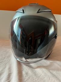 Casco BMW Motorrad Sao Paolo jet grigio chiaro