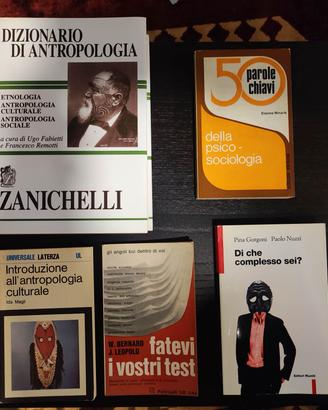 Lotto 11 Libri Scienze Umane