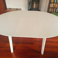 tavolo pranzo Calligaris legno bianco